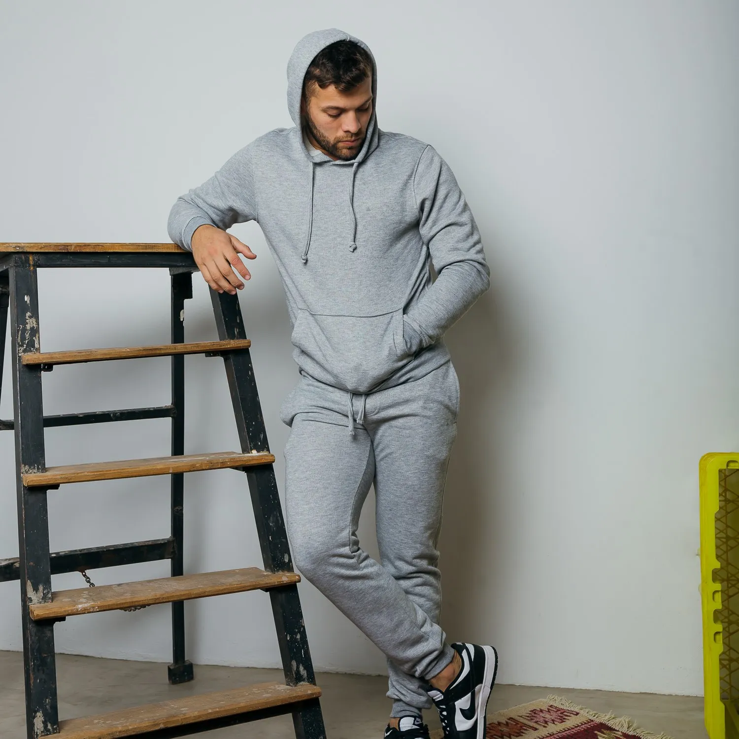 HOODIE LIBERATO BASICS GRIS