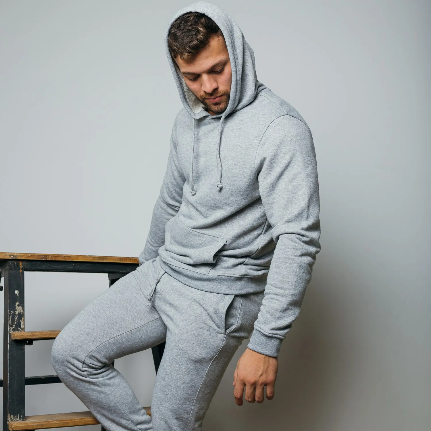 HOODIE LIBERATO BASICS GRIS