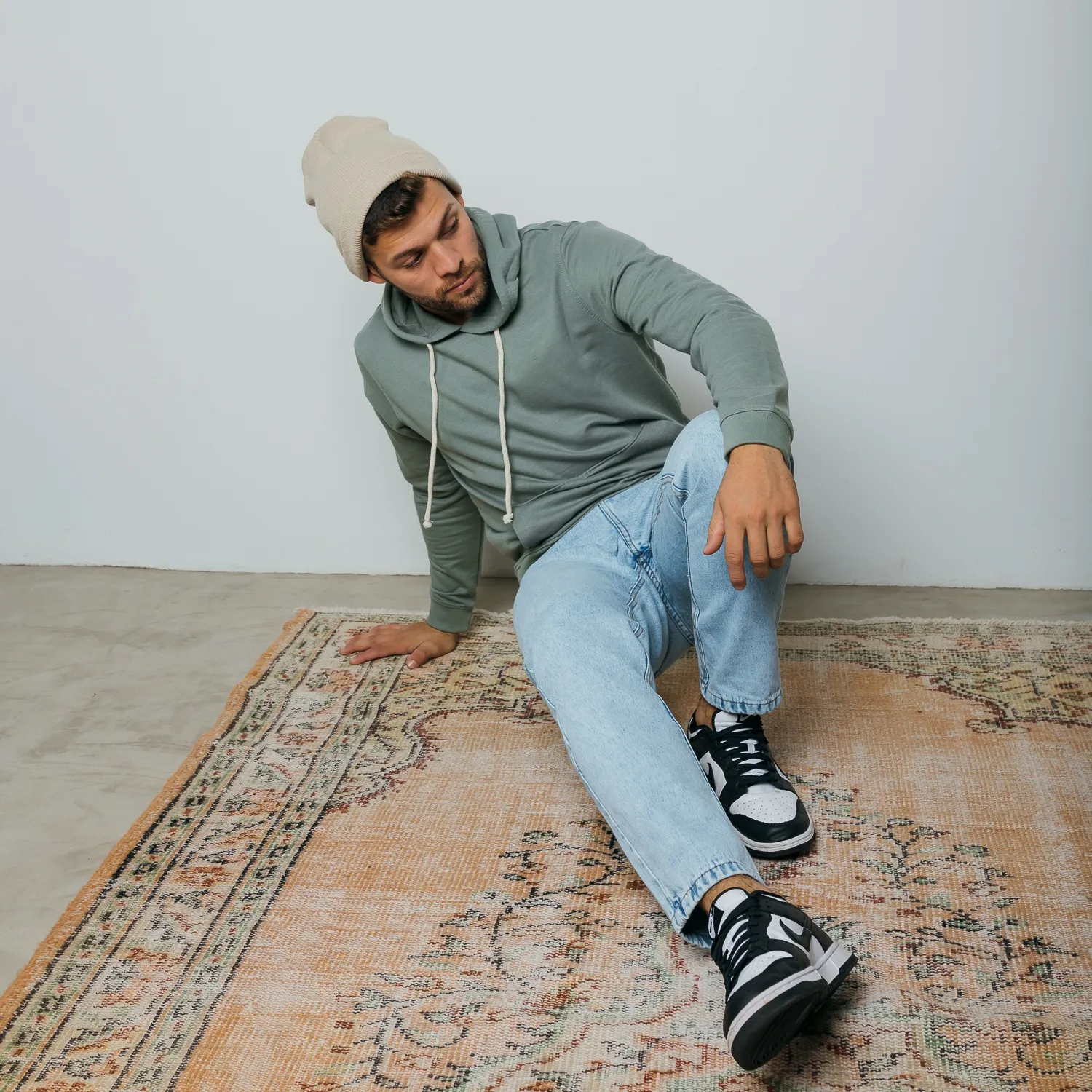 HOODIE LIBERATO BASICS VERDE