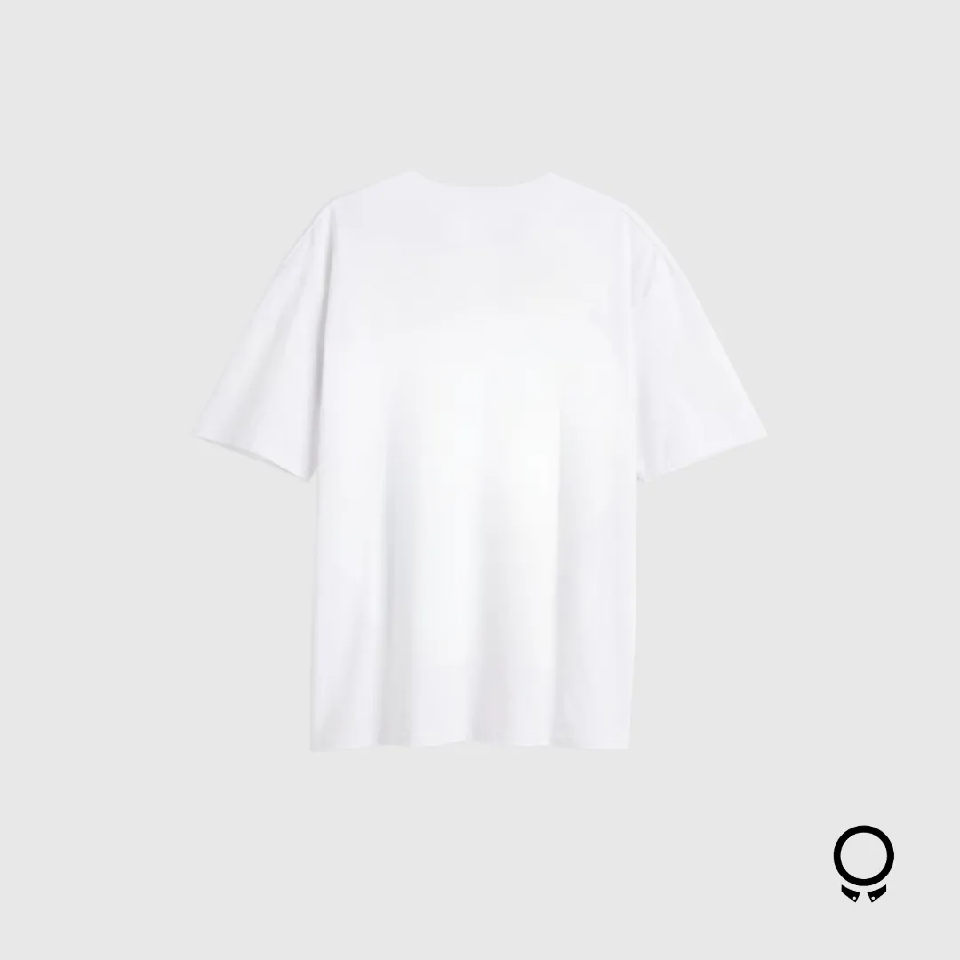 REMERA LIBERATO BASICS OVERSIZE MARFIL MORE SELF LOVE