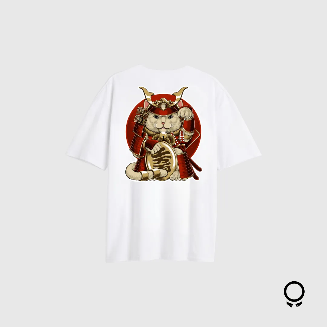 REMERA LIBERATO BASICS OVERSIZE MARFIL CHINESE CAT