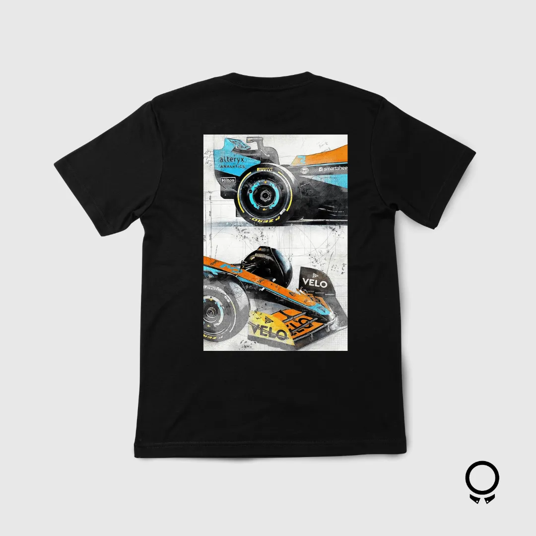 REMERA LIBERATO BASICS REGULAR FIT NEGRA  MCLAREN