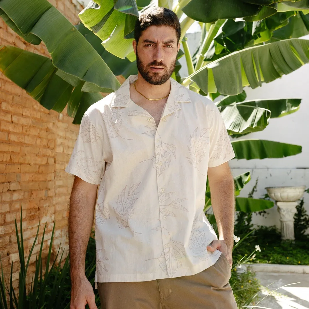 CAMISA LIBERATO BASICS PLAYERA BEIGE