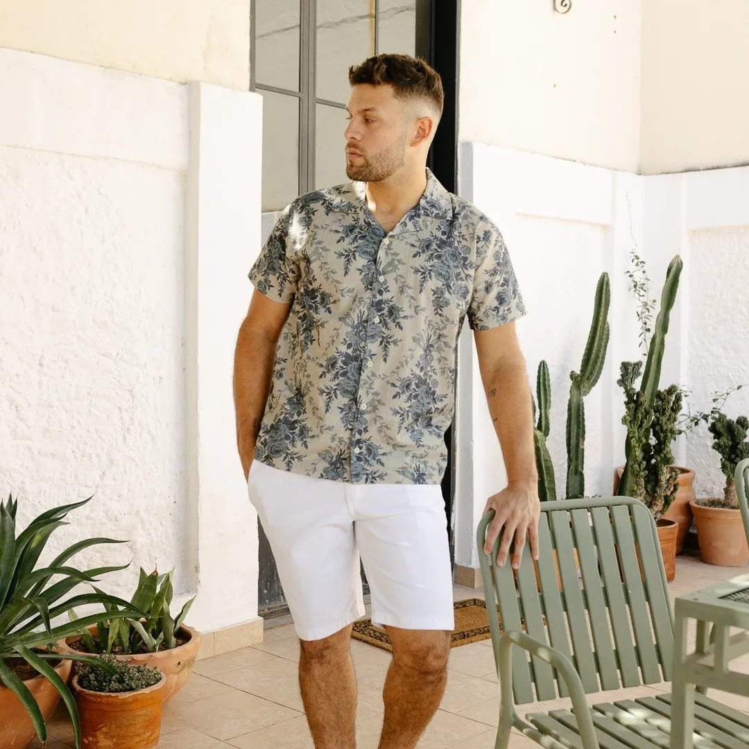 CAMISA LIBERATO BASICS ESTAMPADO FLORES