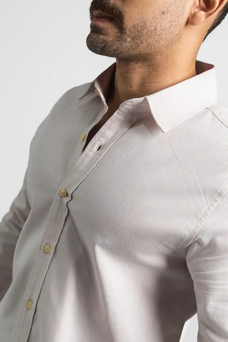CAMISA LIBERATO BASICS MANGAS LARGAS BLANCA