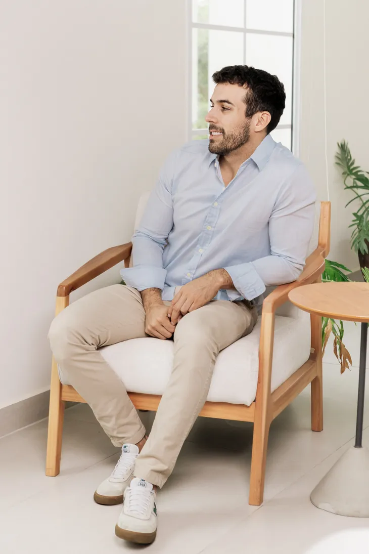 CAMISA LIBERATO BASICS MANGAS LARGAS CELESTE FANTASIA