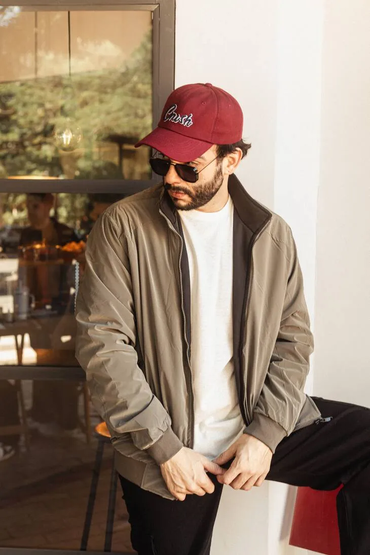 BOMBERJACKET LIBERATO BASICS GRIS
