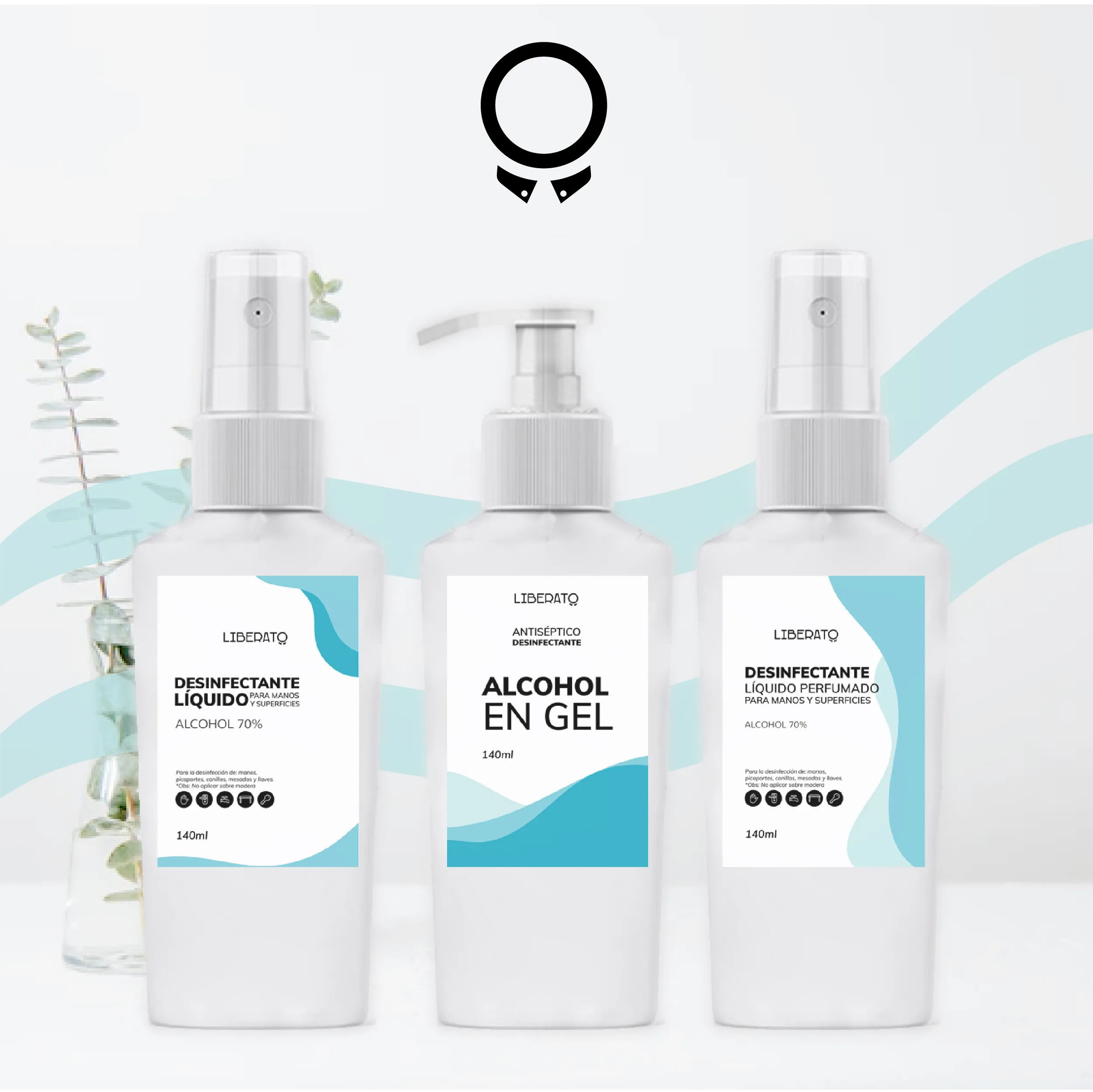 DESINFECTANTE EN LIQUIDO NEUTRO LIBERATO 140ML
