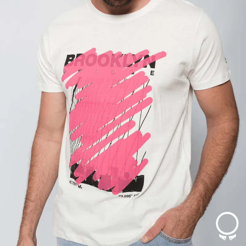 REMERA N+ CRUSH WHITE