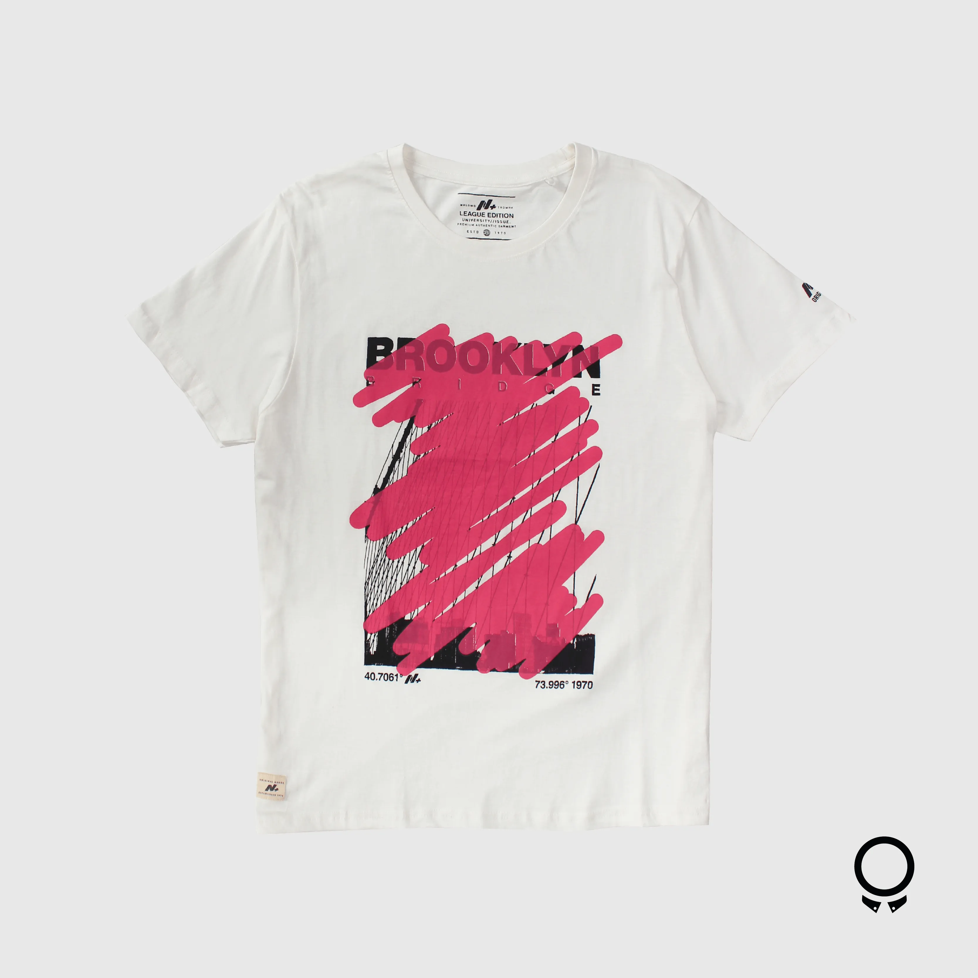 REMERA N+ CRUSH WHITE