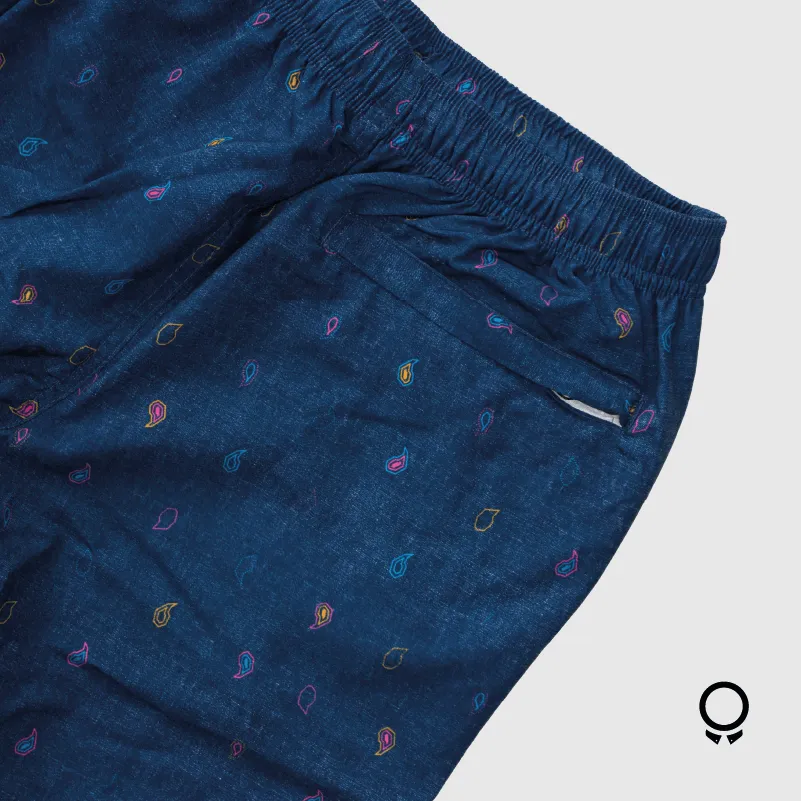 SHORT DE BAÑO N+ JAMES AZUL MARINO