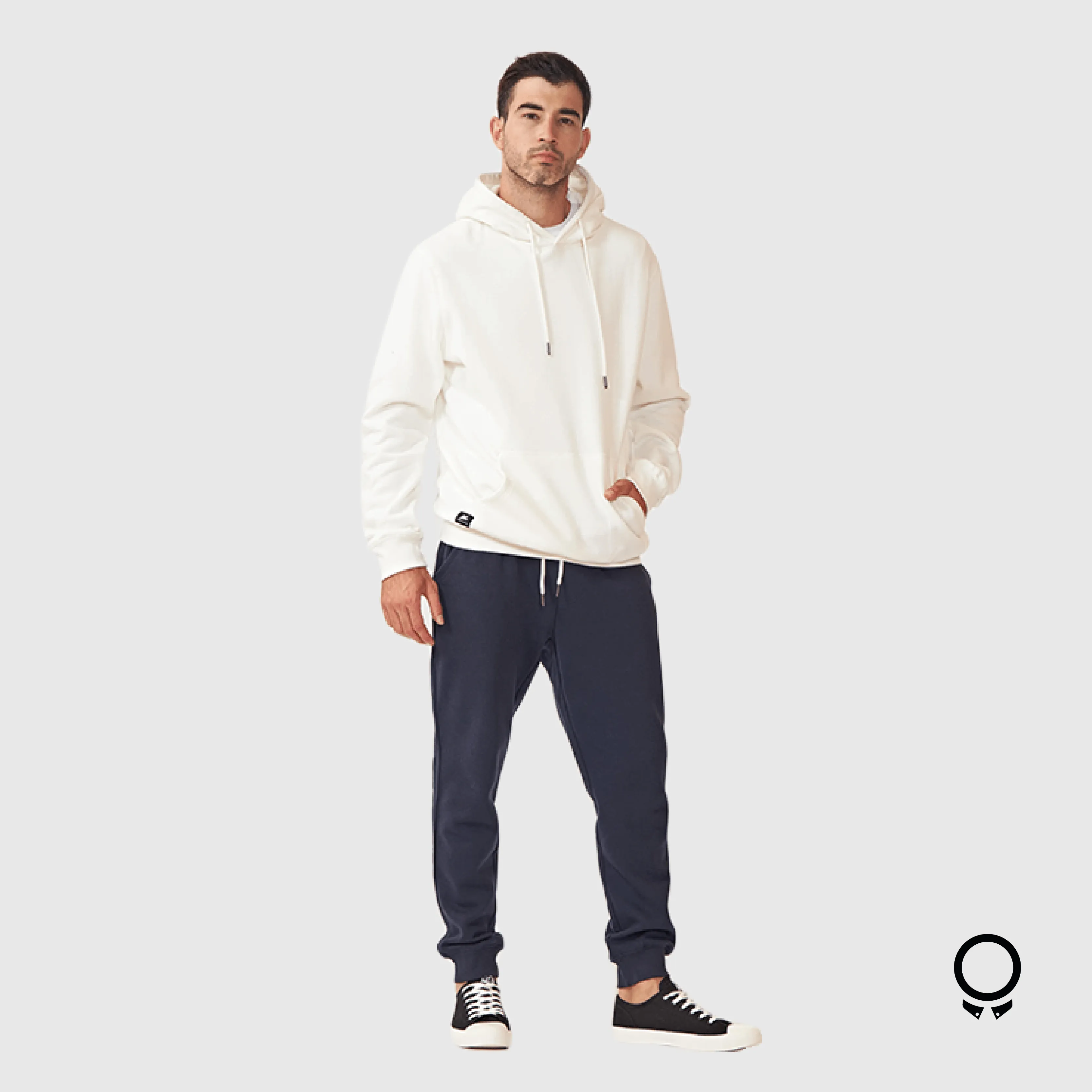 HOODIE N+ JONE BLANCO