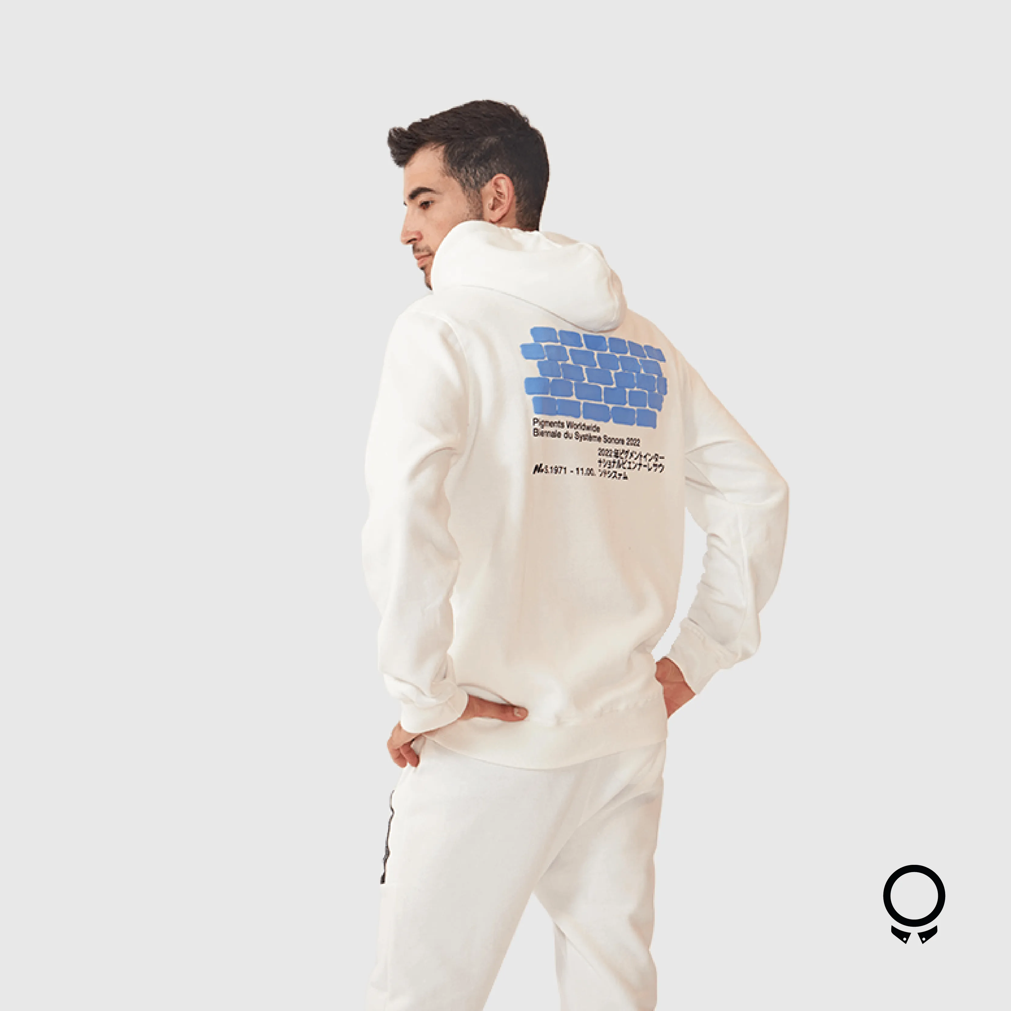 HOODIE N+ PIGMENT BLANCO