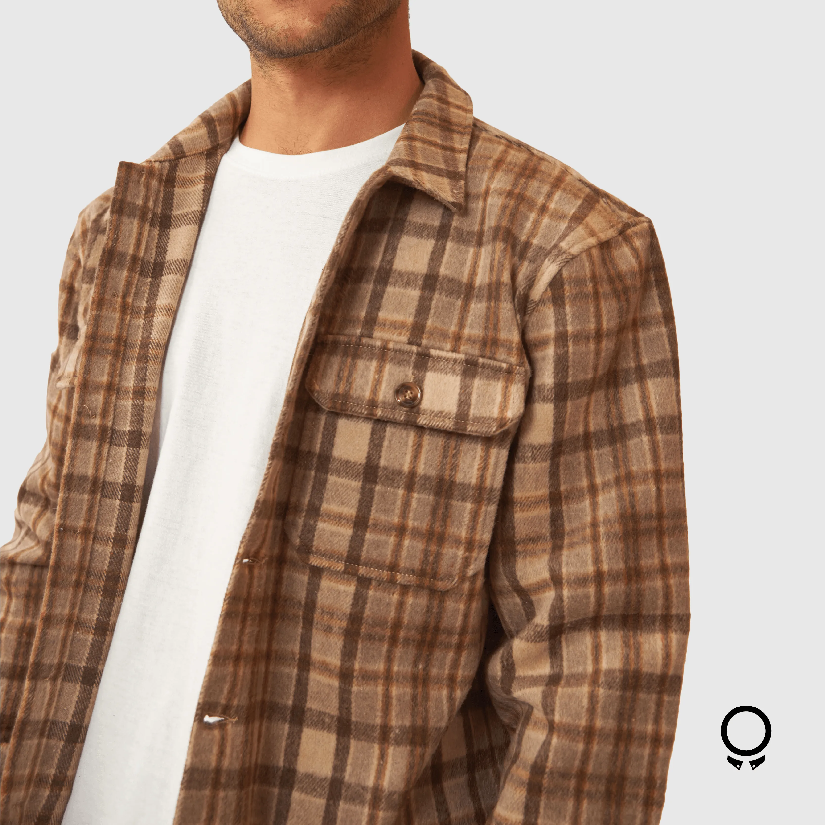 SOBRECAMISA N+ CRONOS MARRON