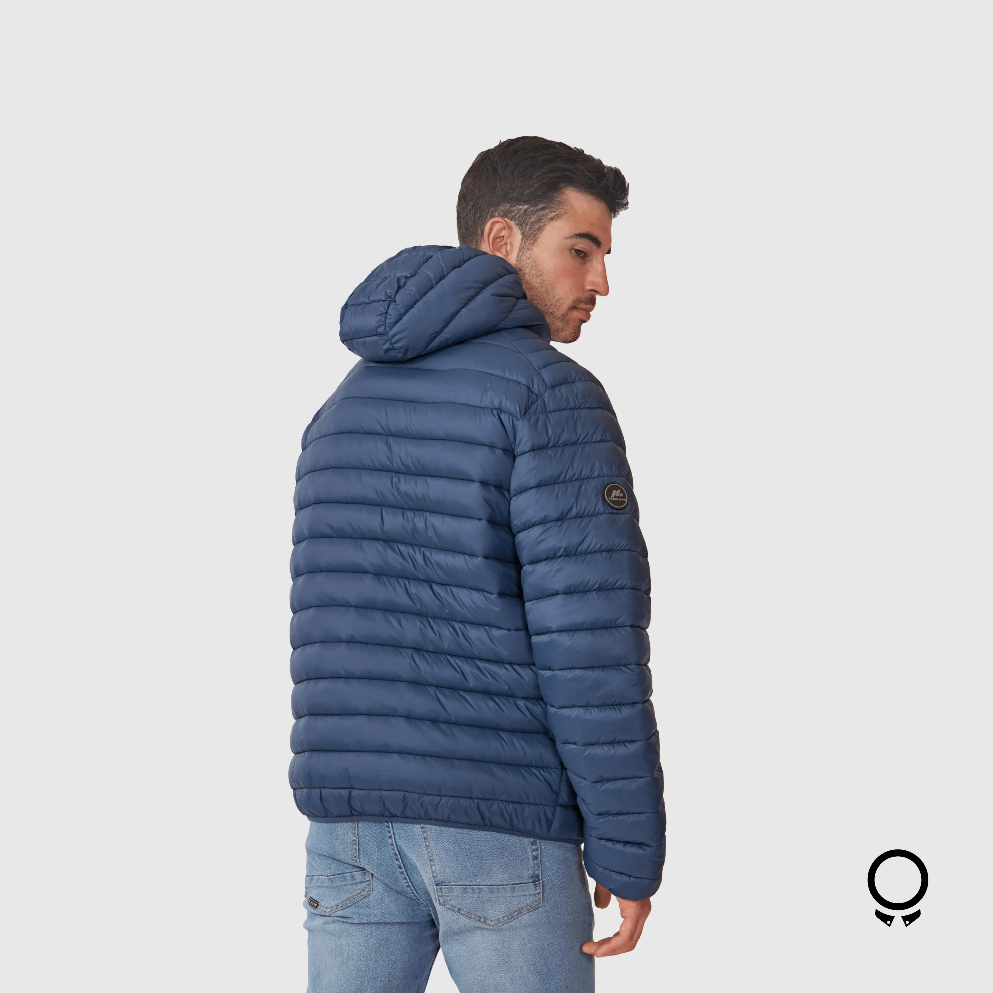 CAMPERA DE PLUMAS N+ AUSTIN AZUL MARINO