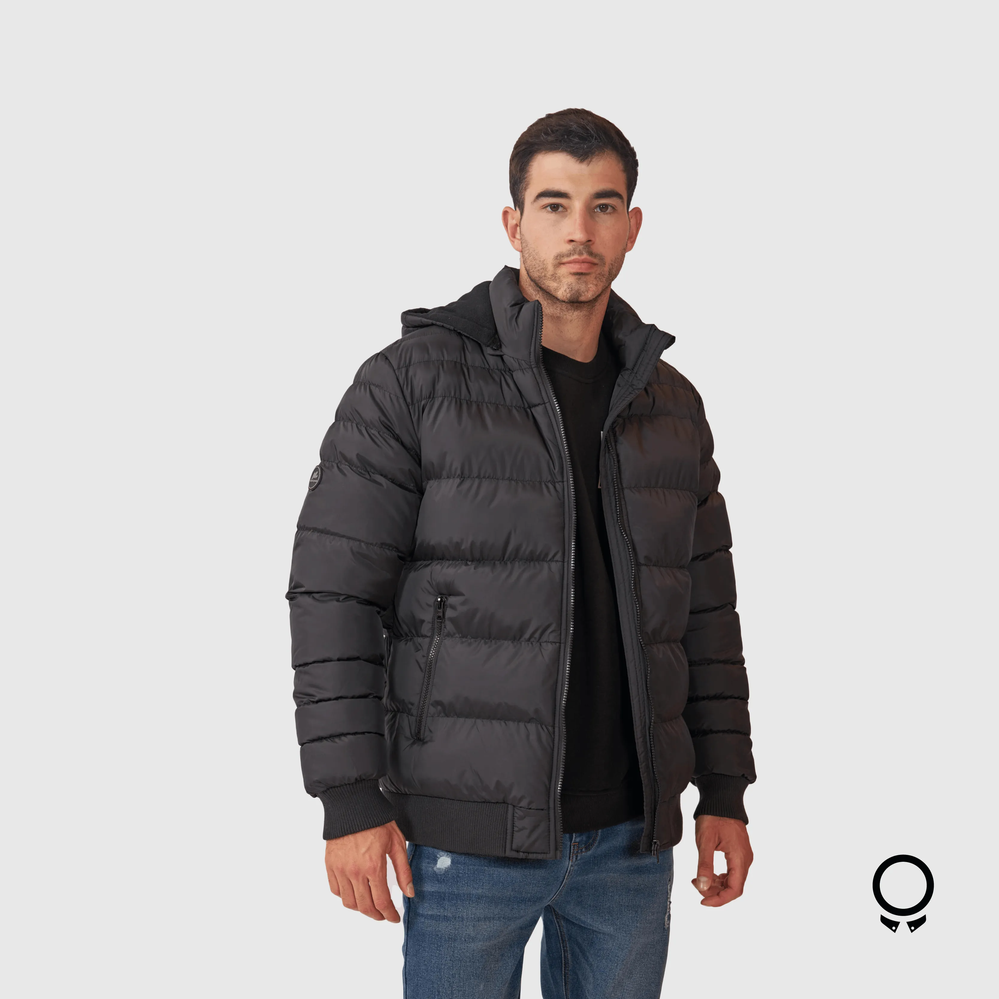 CAMPERA DE PLUMAS N+ BIX NEGRA