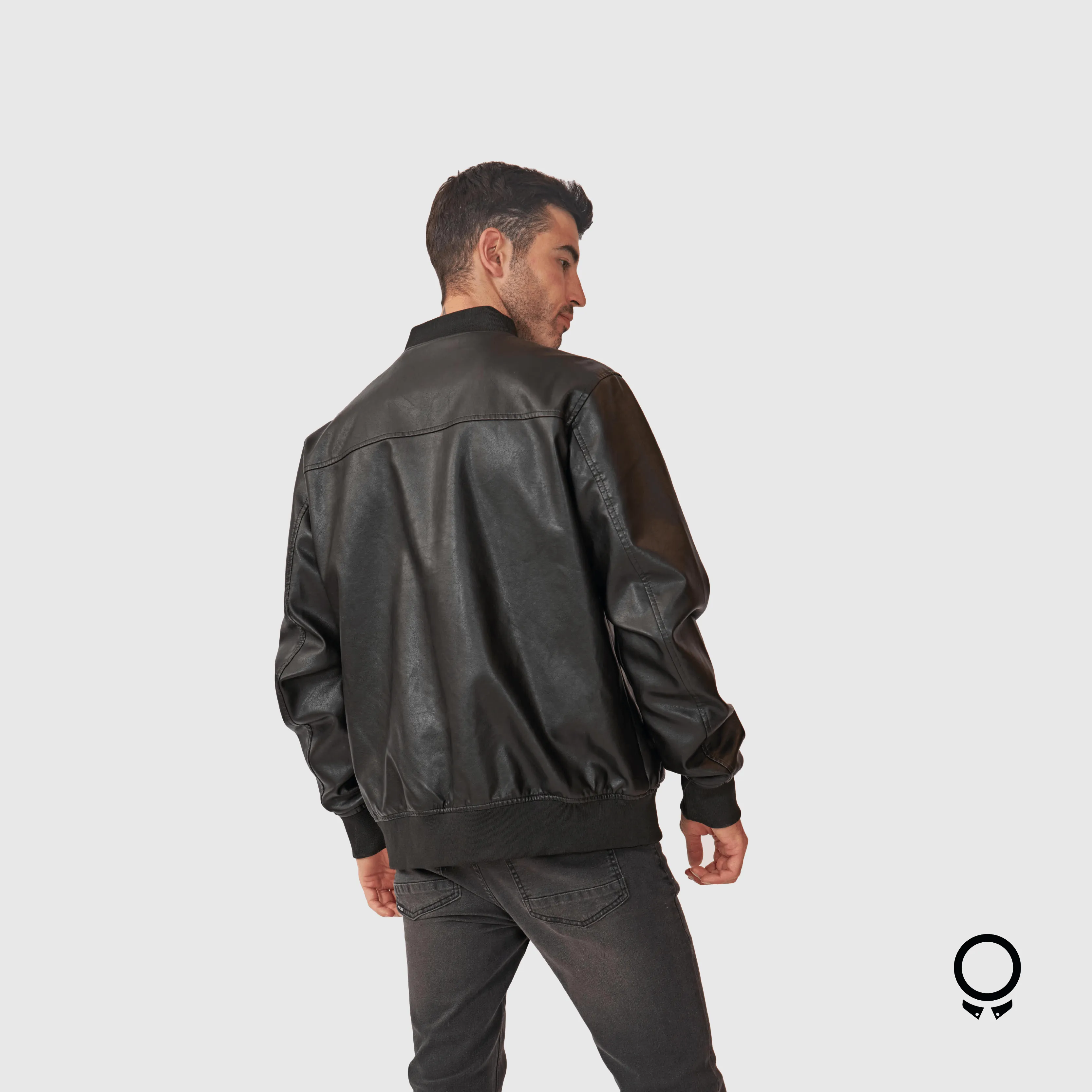 CAMPERA DE CUERO N+ ECOLOGICO BLAZEY NEGRA