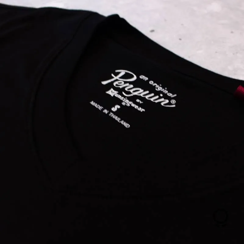 T-SHIRT PENGUIN NEGRA