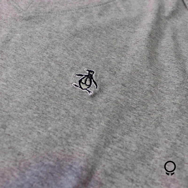 T-SHIRT PENGUIN CUE V GRIS