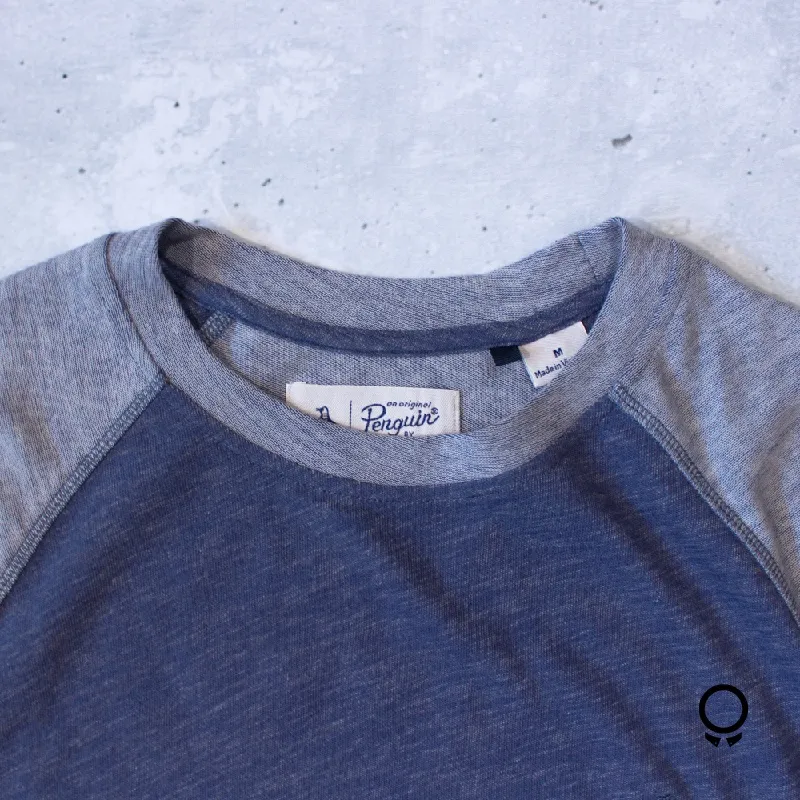 REMERA MANGAS LARGAS PENGUIN AZUL