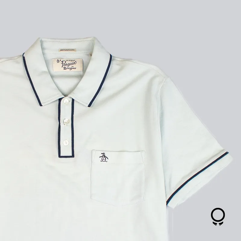 POLO PENGUIN BLANCA