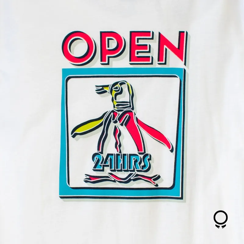 T-SHIRT PENGUIN  BLANCA