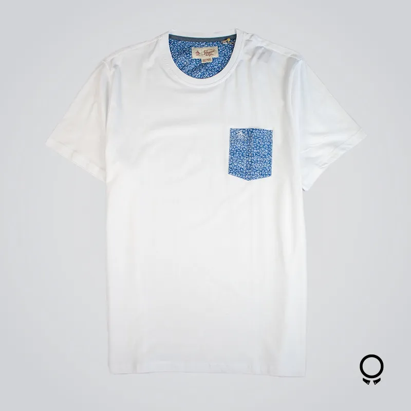 T-SHIRT PENGUIN M/C 10 BRIGHT WHITE