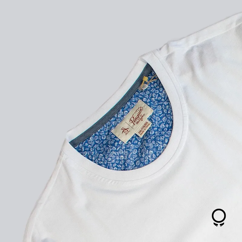T-SHIRT PENGUIN M/C 10 BRIGHT WHITE