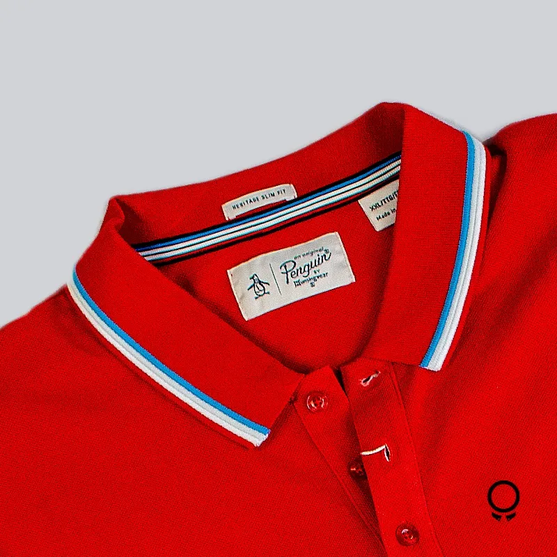 POLO PENGUIN ROJO