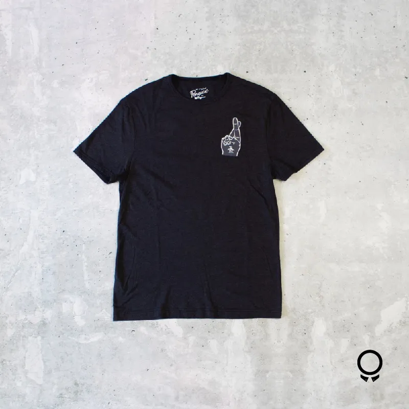T- SHIRT PENGUIN AZUL MARINO