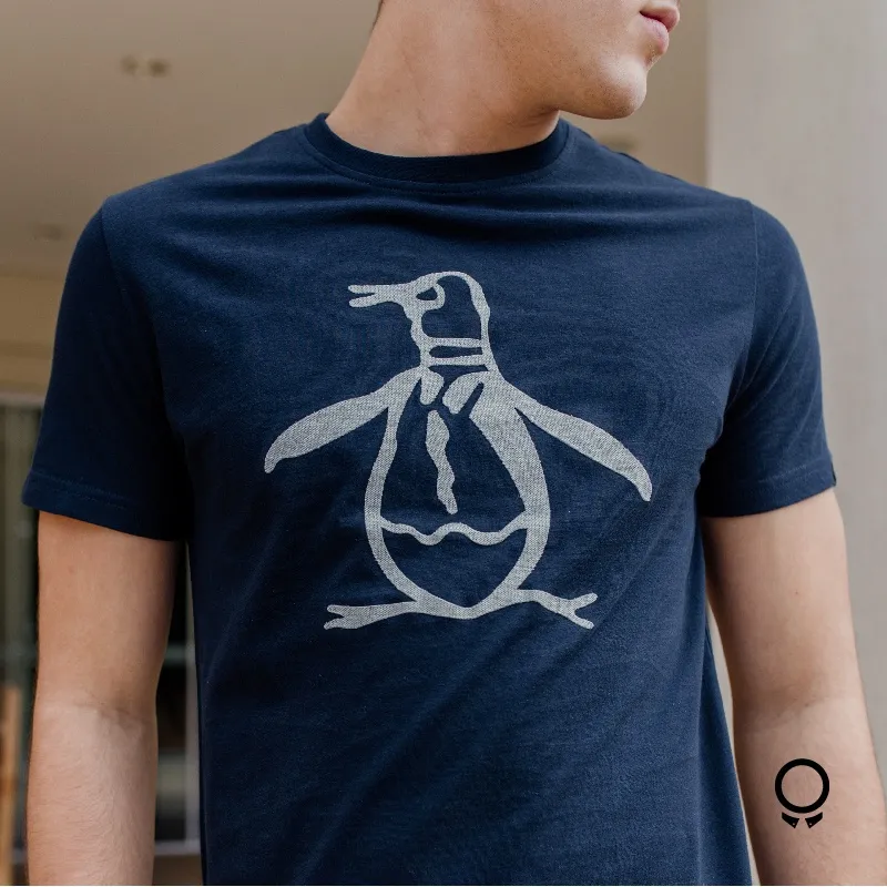 T-SHIRT PENGUIN AZUL MARIXS