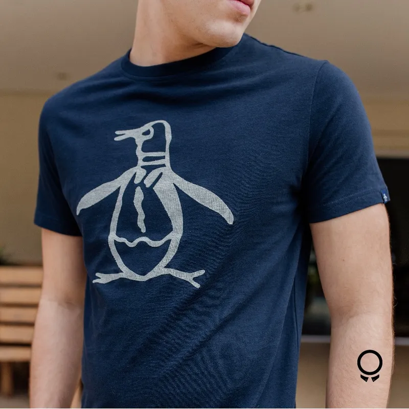 T-SHIRT PENGUIN AZUL MARIXS