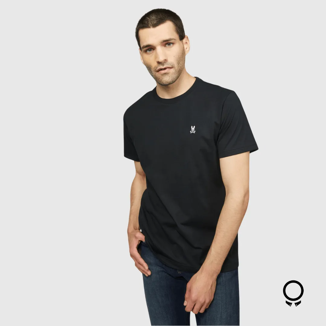 REMERA PSYCHO BUNNY NEGRA