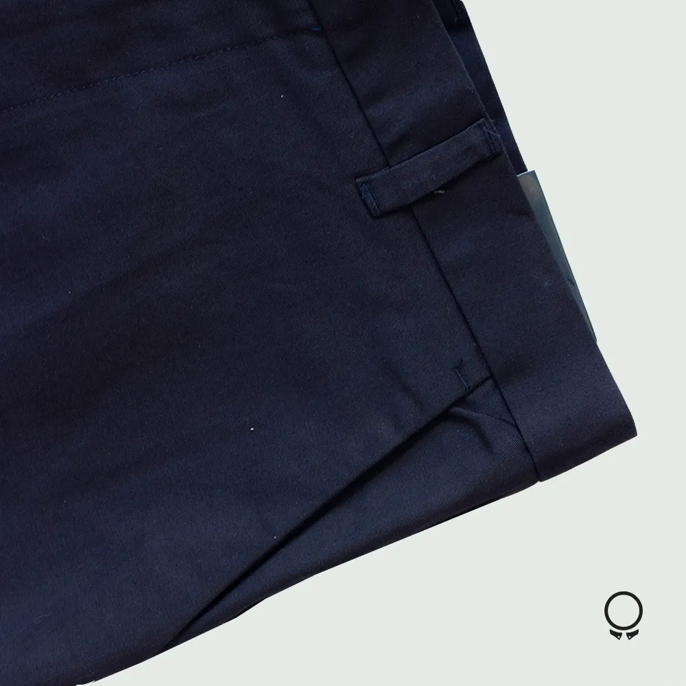 PANTALON DE VESTIR PERRY ELLIS AZUL MARINO