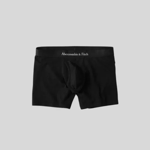 Boxer Abercrombie Negro Goma Negra