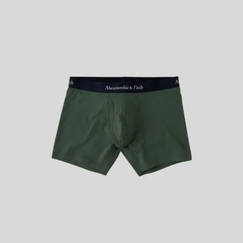 Boxer Abercrombie Verde Goma Negra