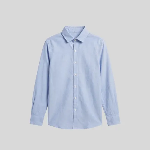 Camisa Liberato Basics Mangas Largas Celeste