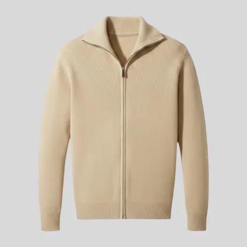 Campera Liberato De Hilo Beige