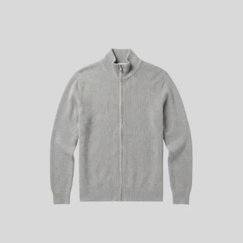 Campera Liberato De Hilo Gris