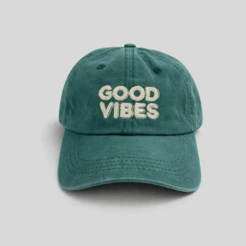 Gorra Loop Verde Good Vibes