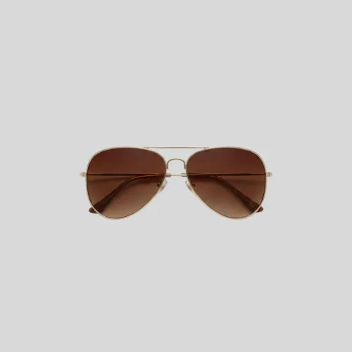 LENTE LIBERATO MARCO DORADO FILTRO MARRON