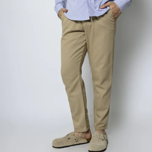 PANTALON CON GOMA LIBERATO DE LINO KAKHI