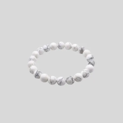 PULSERA DE PIEDRA BLANCA