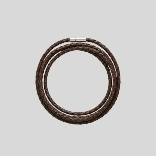PULSERA LIBERATO DE CUERDA MARRON