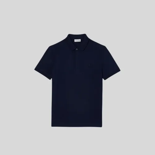 Remera Lacoste Paris  Polo Azul Marino