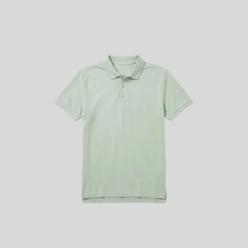 REMERA LIBERATO BASICS CUELLO POLO VERDE