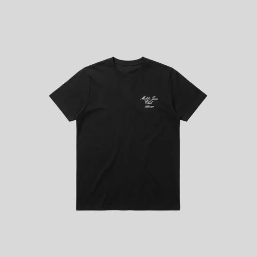 Remera Liberato Regular Fit Negra Malibu Juice Club