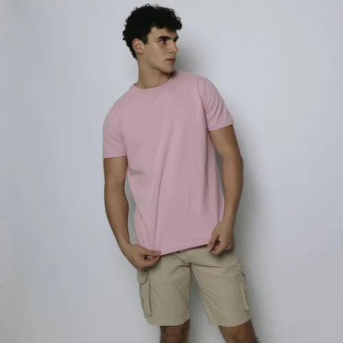 REMERA LIBERATO REGULAR FIT ROSADA