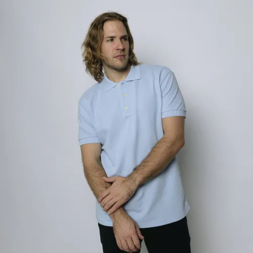 Remera Polo Liberato Celeste