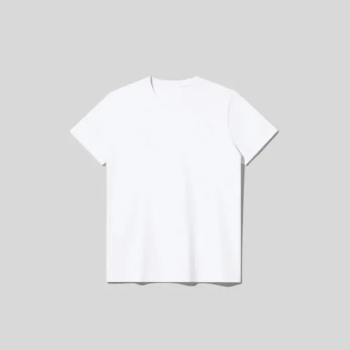 Remera Premium Liberato Cuello Redondo Blanca